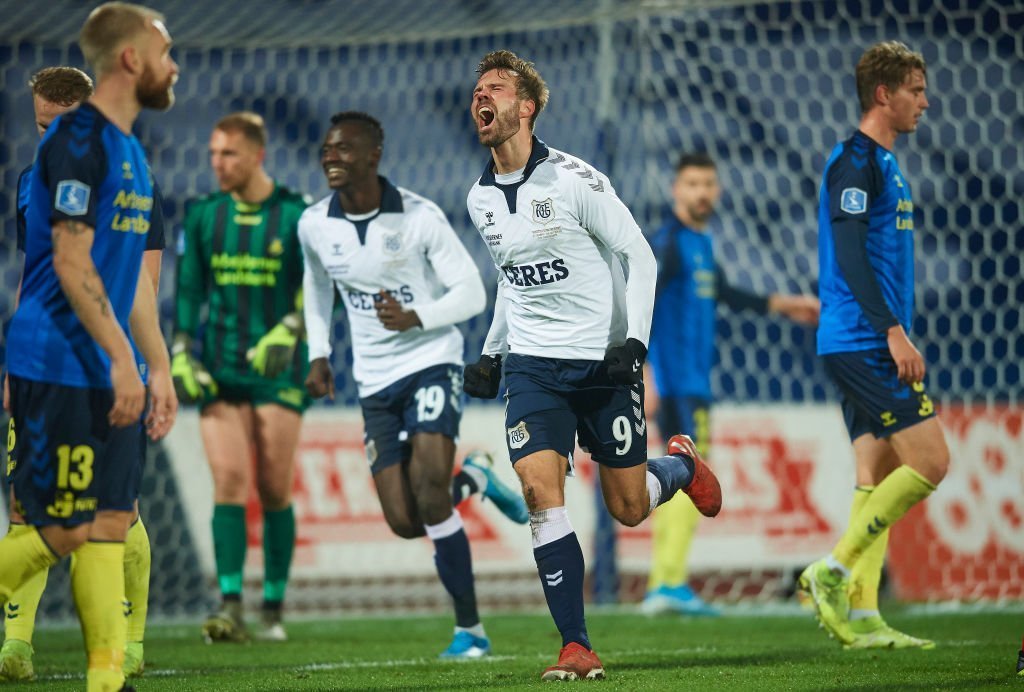 AGFs anfører Patrick Mortensen brød sammen efter finalenederlag