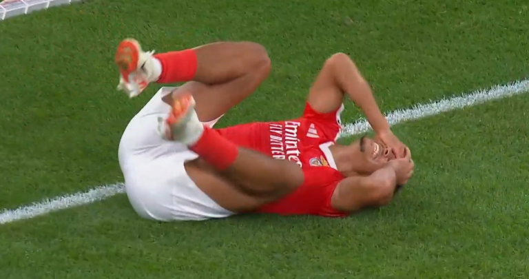 Alexander Bah, afbrænder i Champions League for Benfica mod Feyenoord