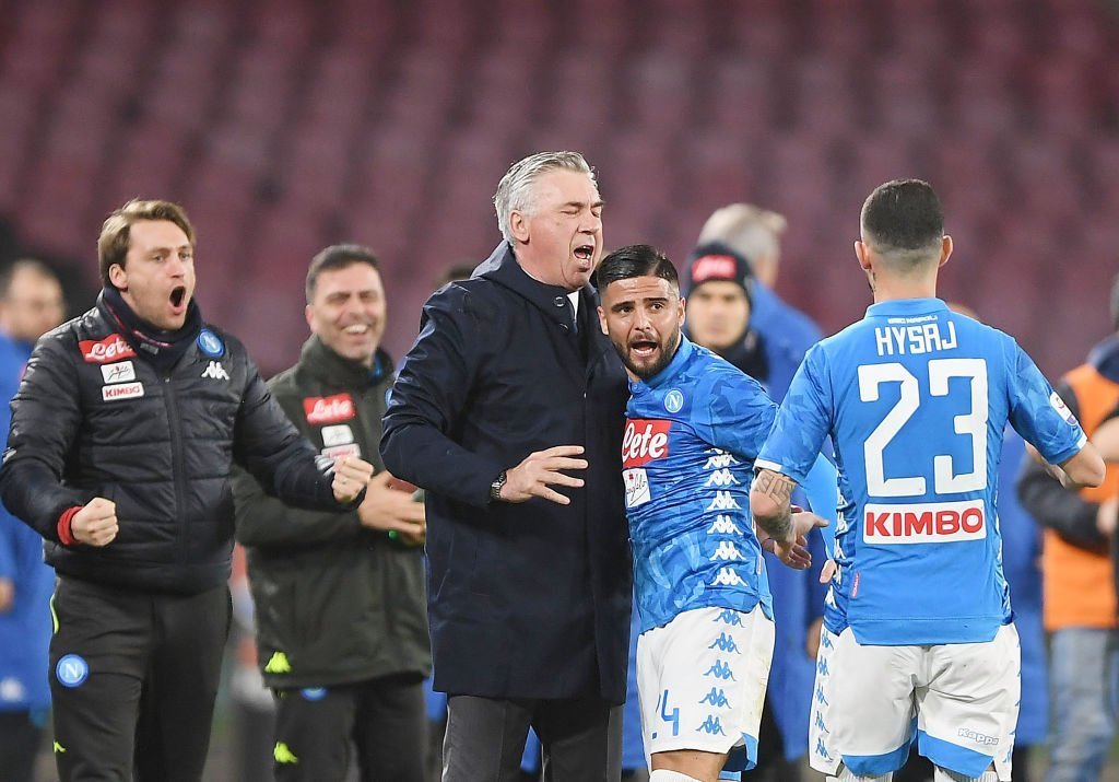Napoli-træner Ancelotti: Vores bedste spillere bliver her