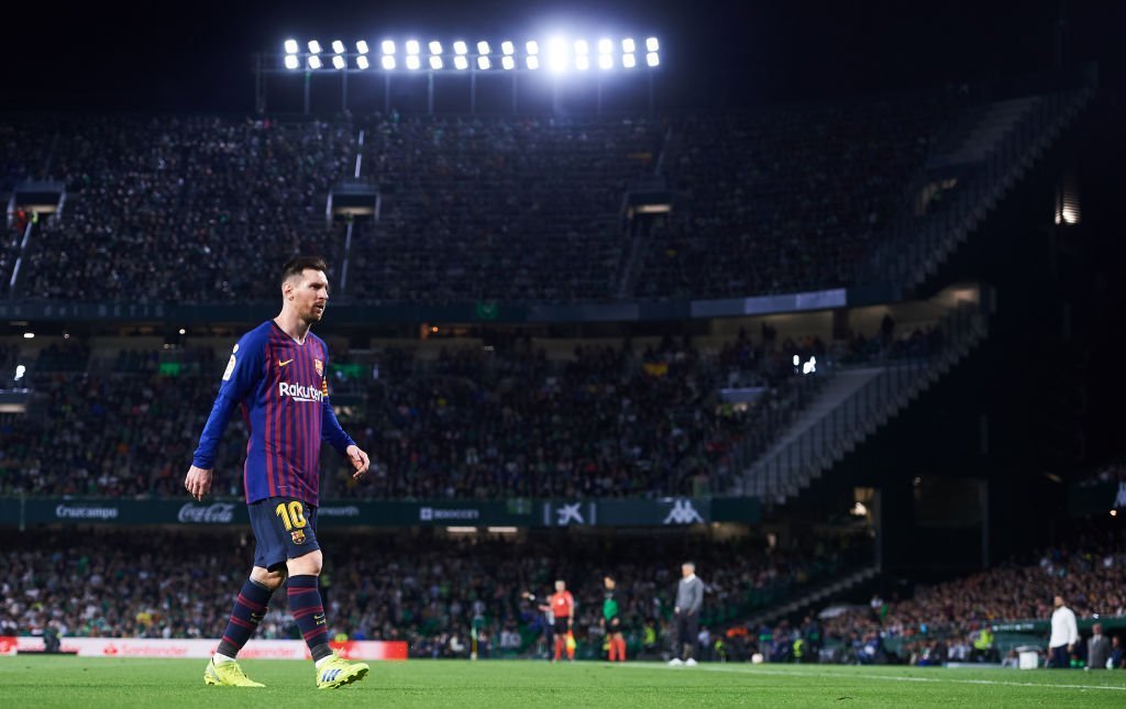 Messi taknemmelig for hyldest fra Betis-fans