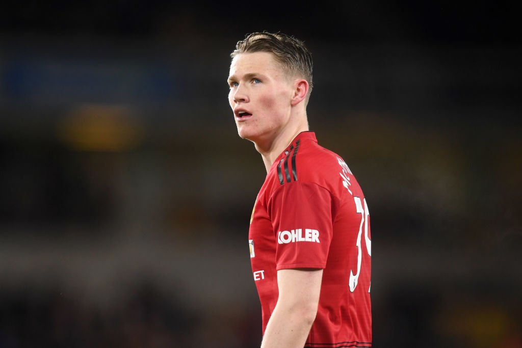 Scott McTominay forsvarer holdkammerat