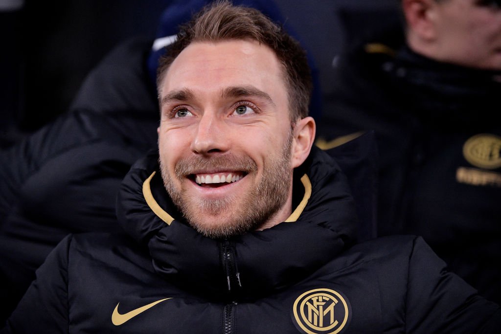 Eriksen er ankommet i Milano