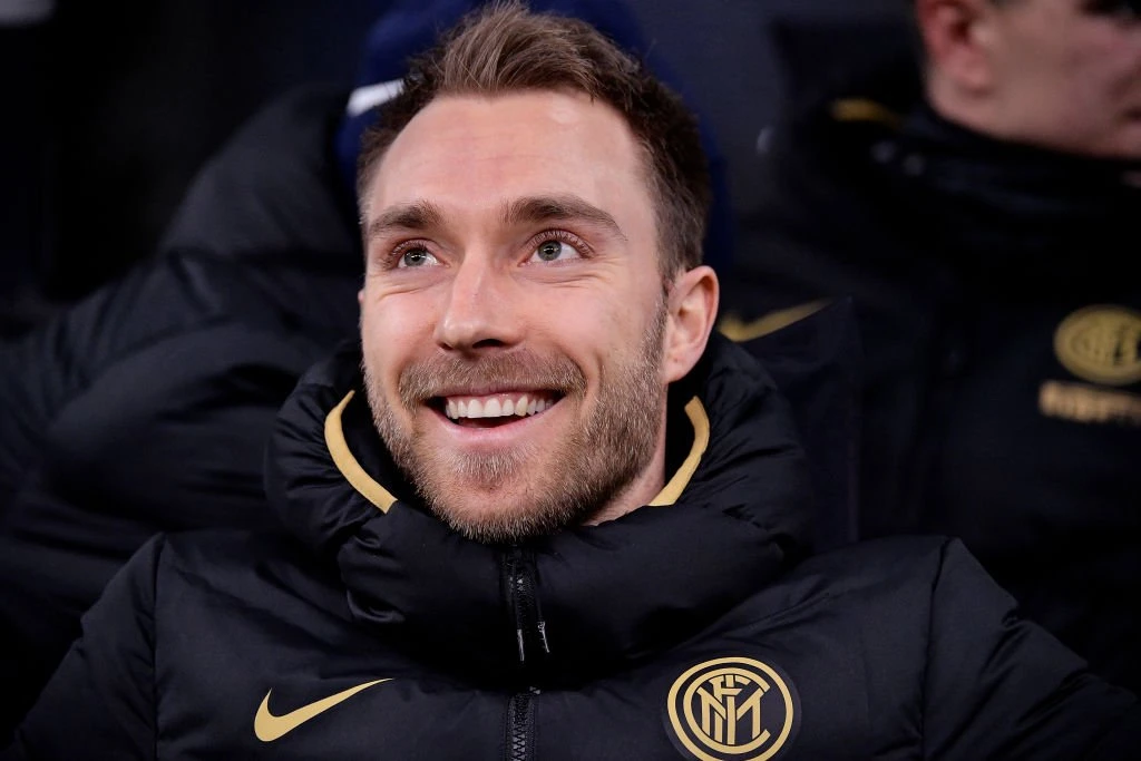 Eriksen er ankommet i Milano