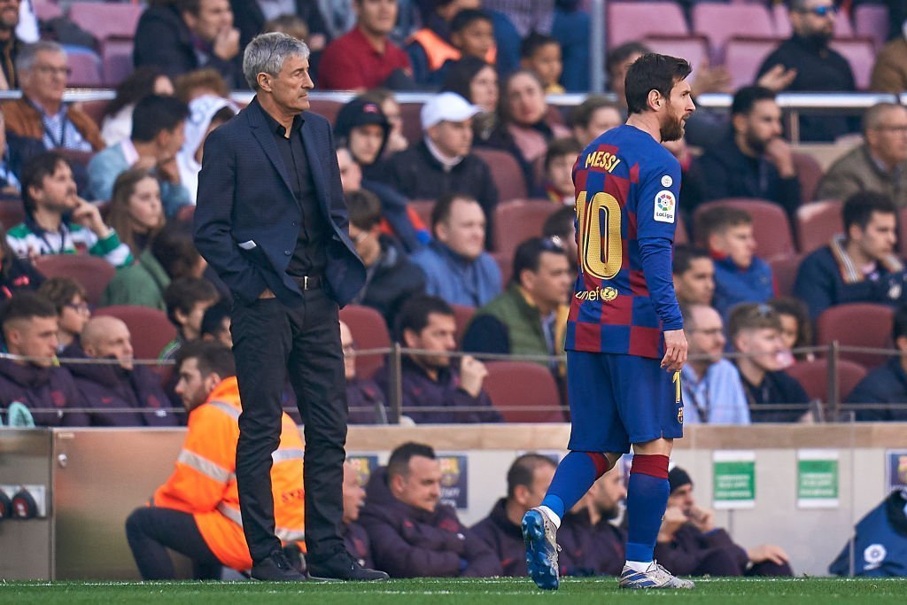 Barca-træner: Spillerne tænker meget på at spille bolden til Messi