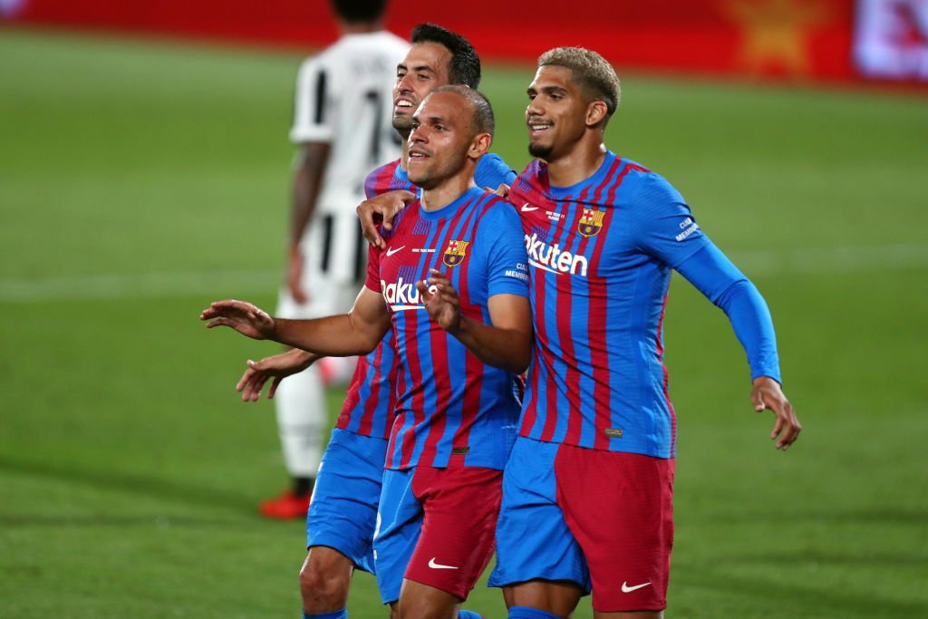 Barcelona overvejer Arsenal-duo som Braithwaite-erstatning