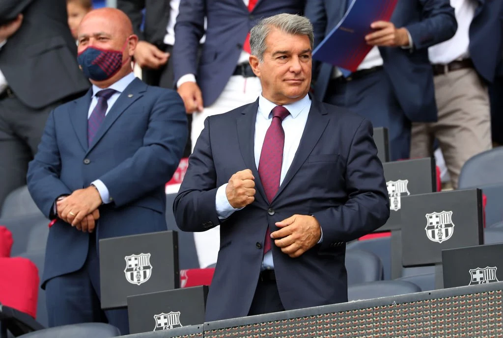 Laporta med stikpille til Dembélé