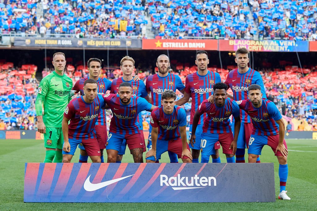 Officielt: Barca-truppen til Rayo Vallecano-opgør