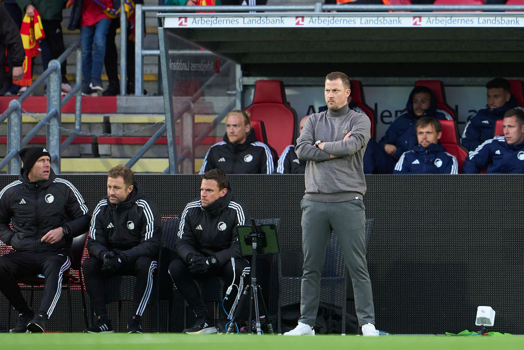 FCK-cheftræner Jacob Neestrup raser