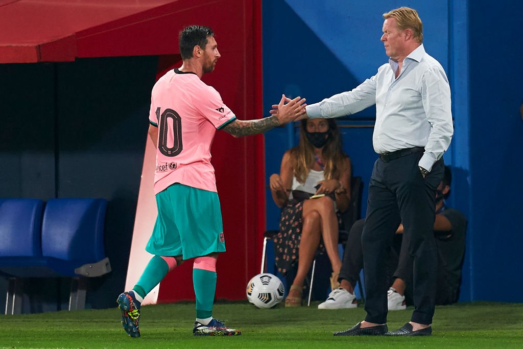 Ikke interesseret: Koeman lukker i, da han udspørges om PSG’s tilbud til Messi