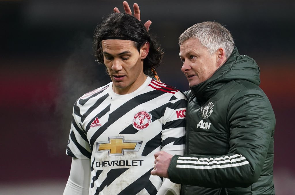 Bekræftet: United forlænger med Cavani