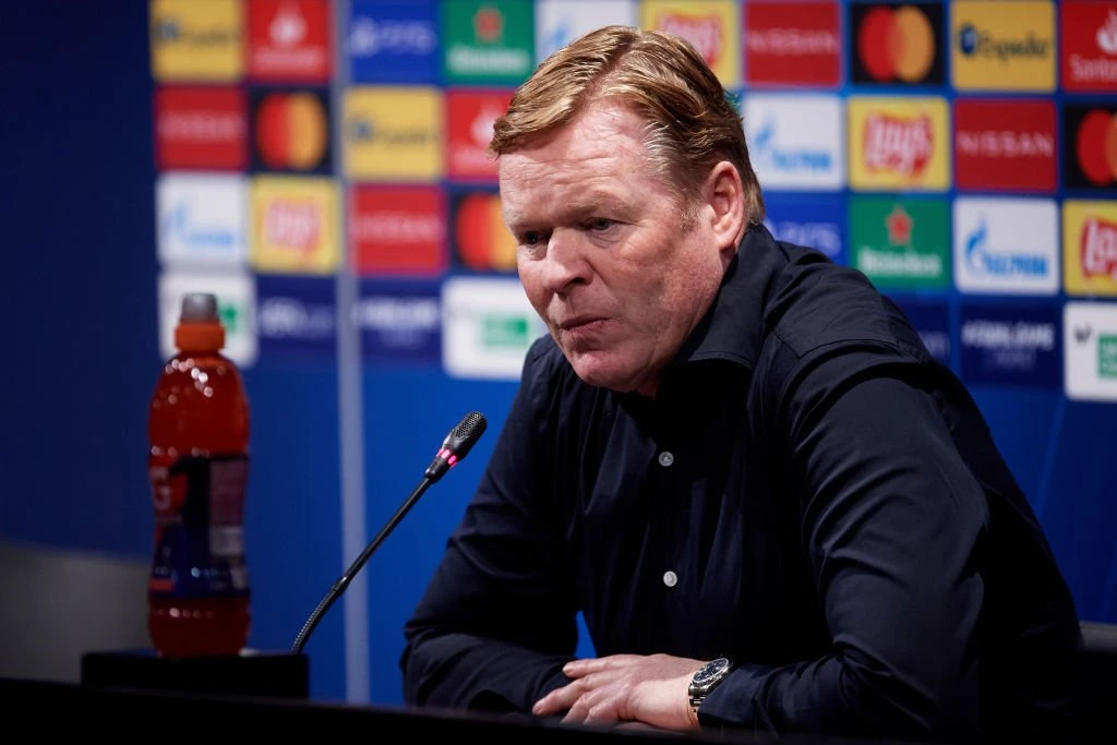 Dette skal Koeman og Laporta have talt om