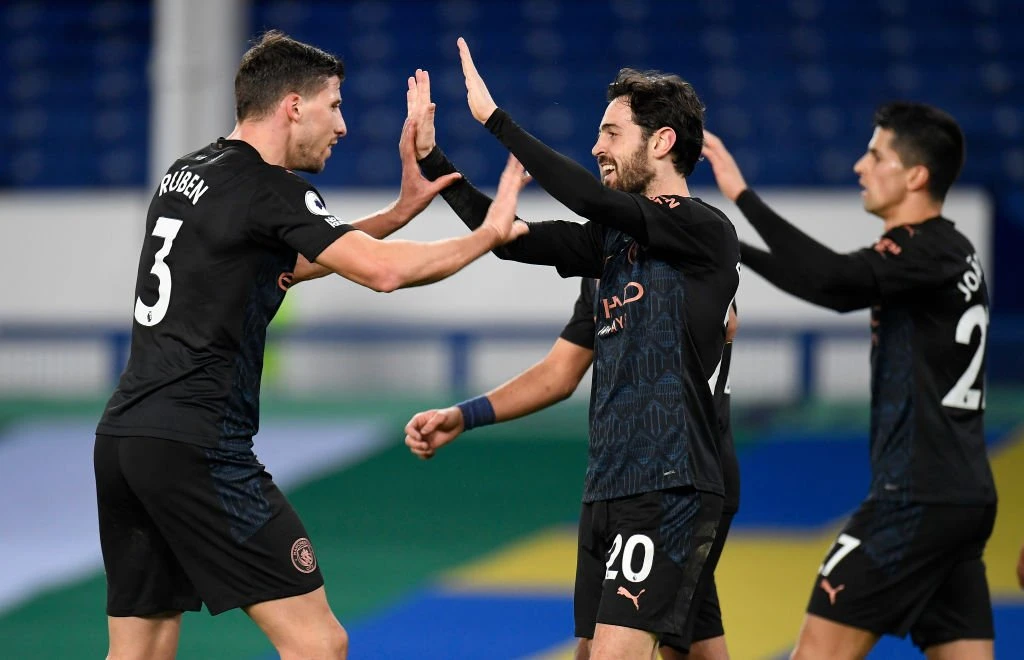 City-profil scorede atypisk mål: Har en konkurrence med Ruben Dias
