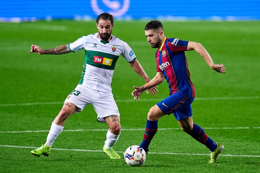 Positiv Jordi Alba: Vi har gode chancer for at kæmpe om titlen