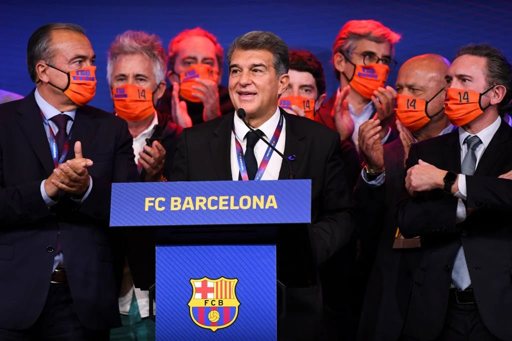 Video: Laporta mindede Johan Cruyff