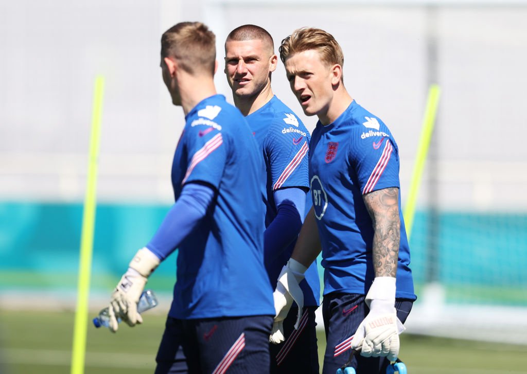 United-målmand vil hjælpe Pickford: Jordan fortjener startpladsen, men jeg står klar