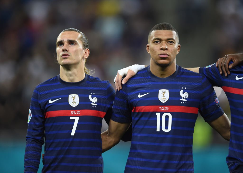 Kold luft mellem Mbappé og Griezmann