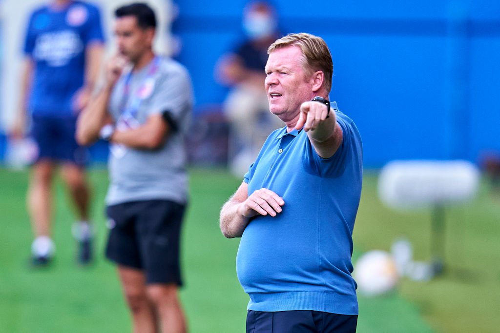 Koeman fortæller Laporta, at han foretrækker U19-spiller over Riqui Puig