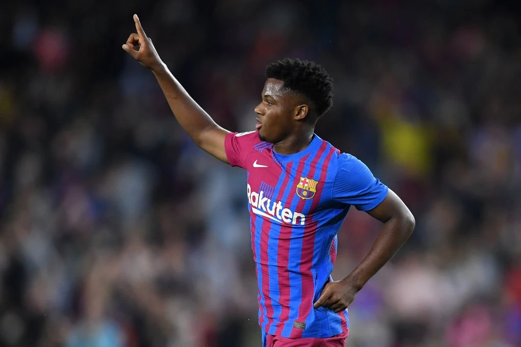 Fati sætter ny rekord: Overgår Messi og Bojan