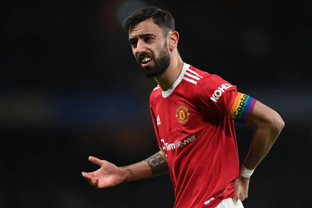 2-2: Bruno bringer United tilbage