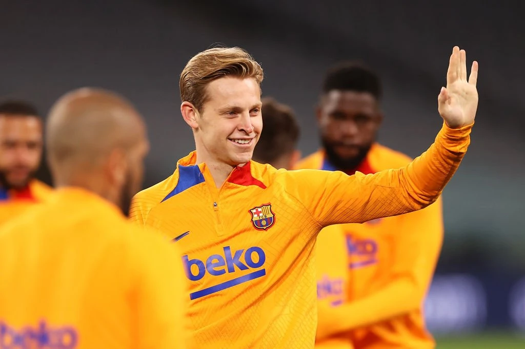 3 klubber kæmper om Frenkie de Jong