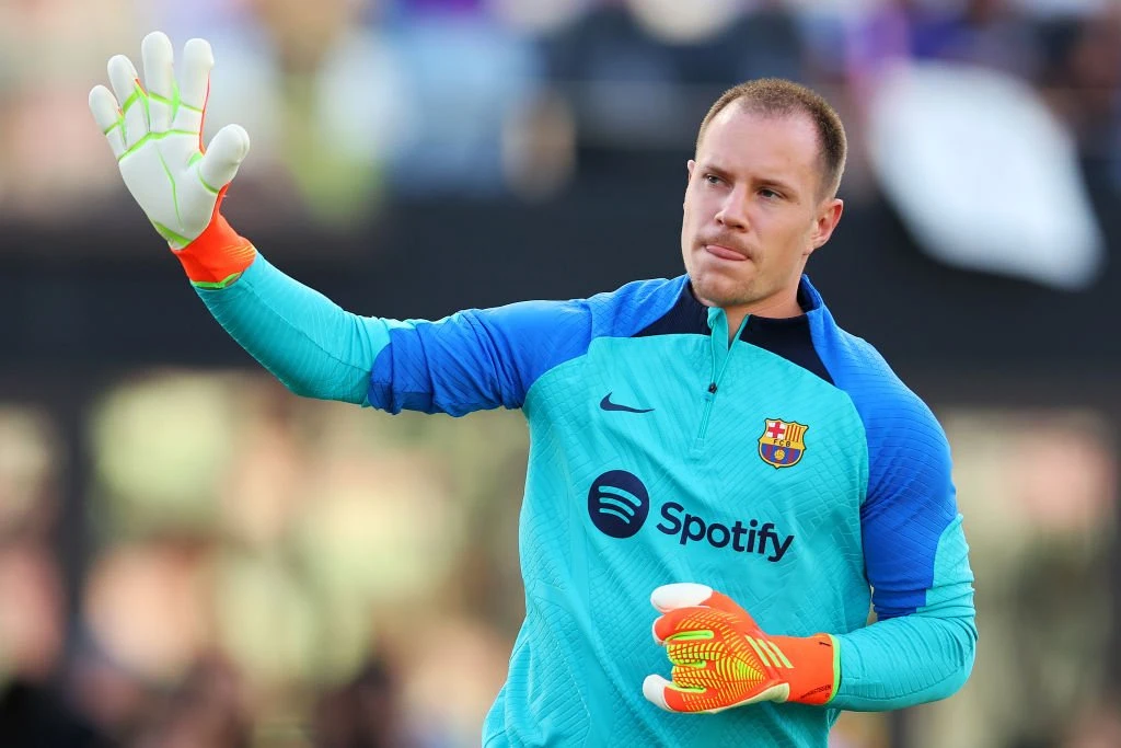 Ter Stegen med vild statistik i 2023