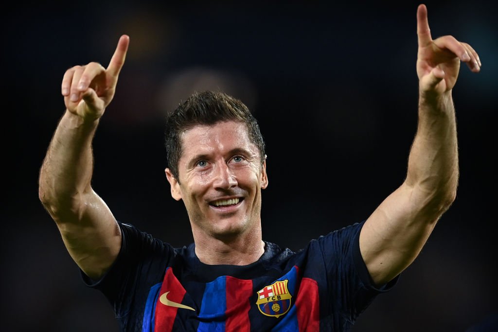 Robert Lewandowski med transferanmodning til Barcelona