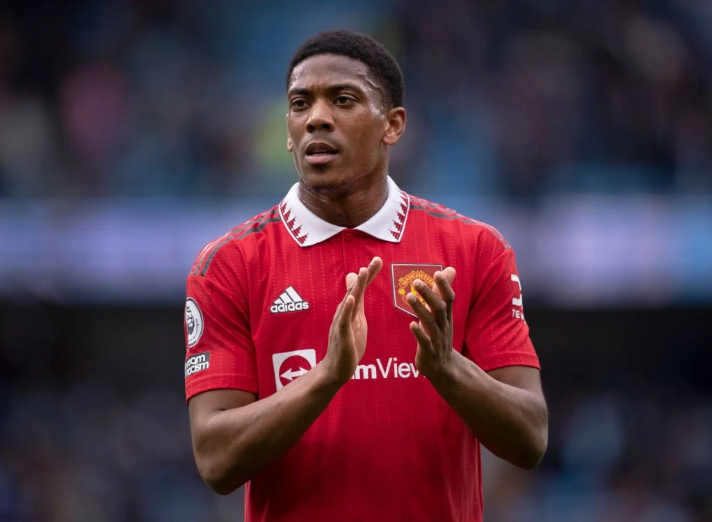 Anthony Martial siger farvel til Manchester United