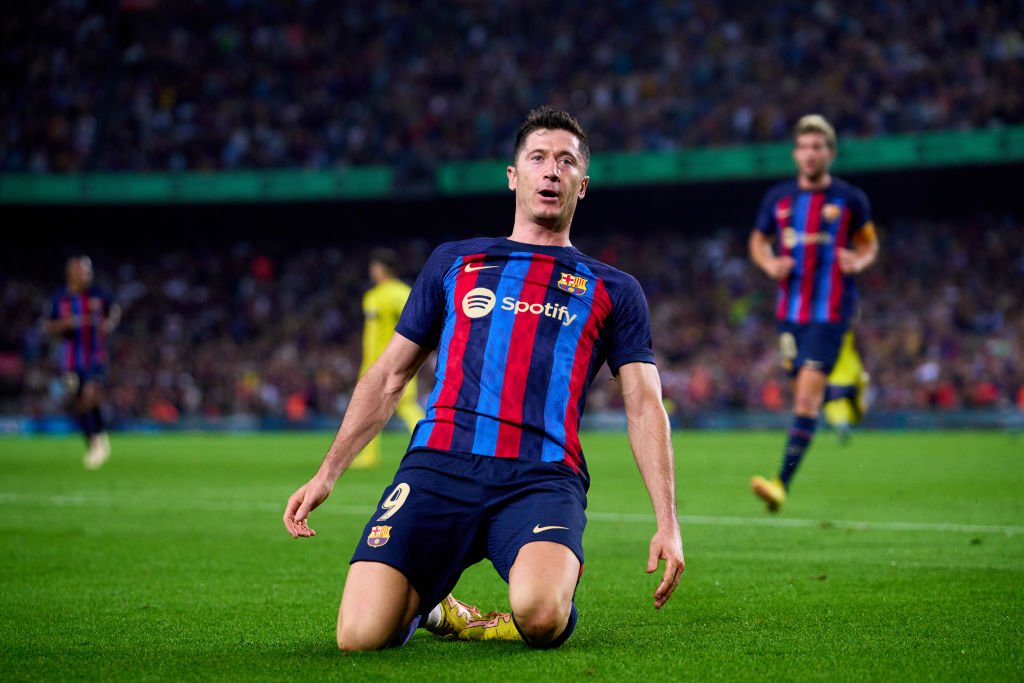 Robert Lewandowski irettesatte Barca-profil efter United-nederlag