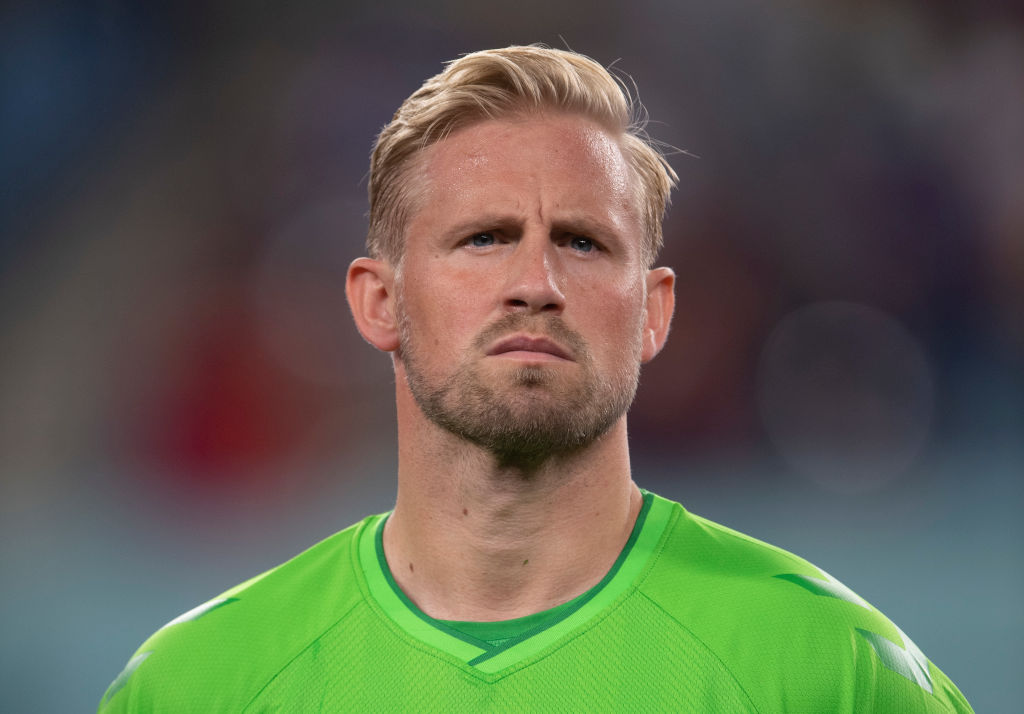 Kasper Schmeichel taler ud