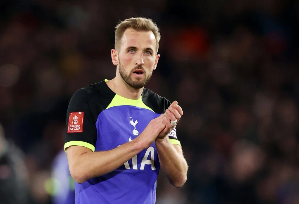 Mål: Harry Kane bringer Bayern i front