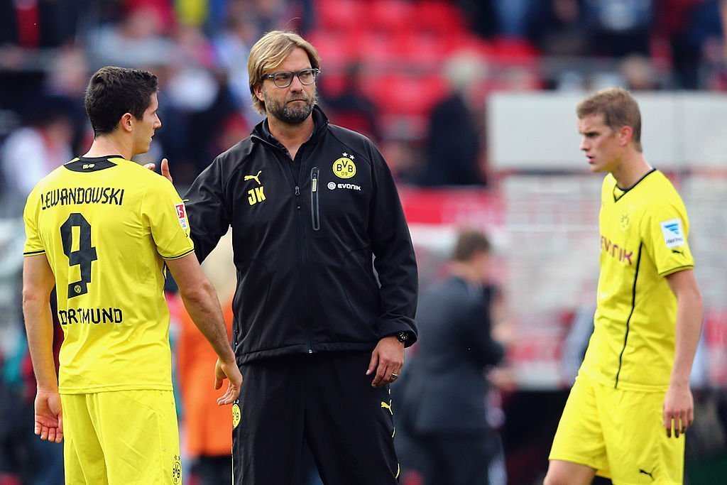 Robert Lewandowski taler ud om sin fortid under Jurgen Klopp