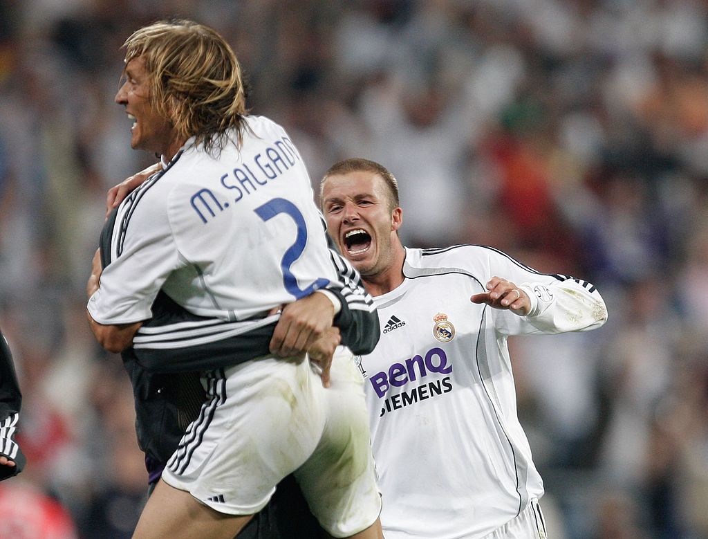 Salgado: Jeg var babysitter for Beckham i Real Madrid