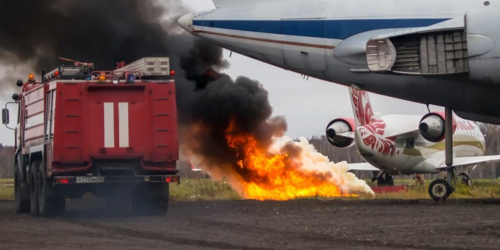 Voldsom ulykke for Arsenals fodboldhold: Fly brød i brand