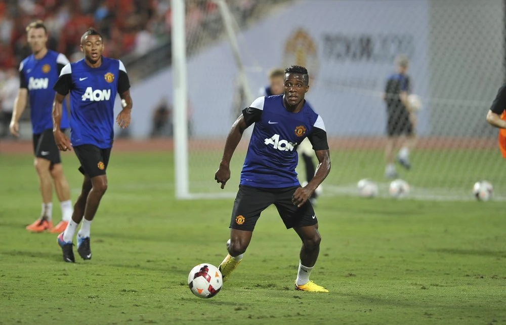 Ikke den bedste start: Zaha begik stor brøler ved lægetjek i Manchester United