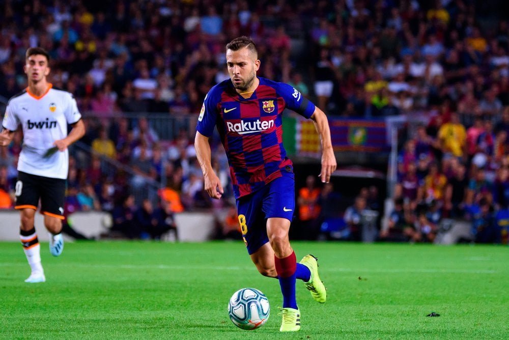 Jordi Alba om PSG-kamp: Det er godt, at de ikke er med
