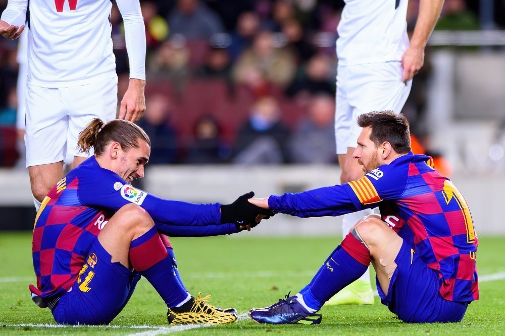 Griezmann er havnet i modvind efter Messi-exit