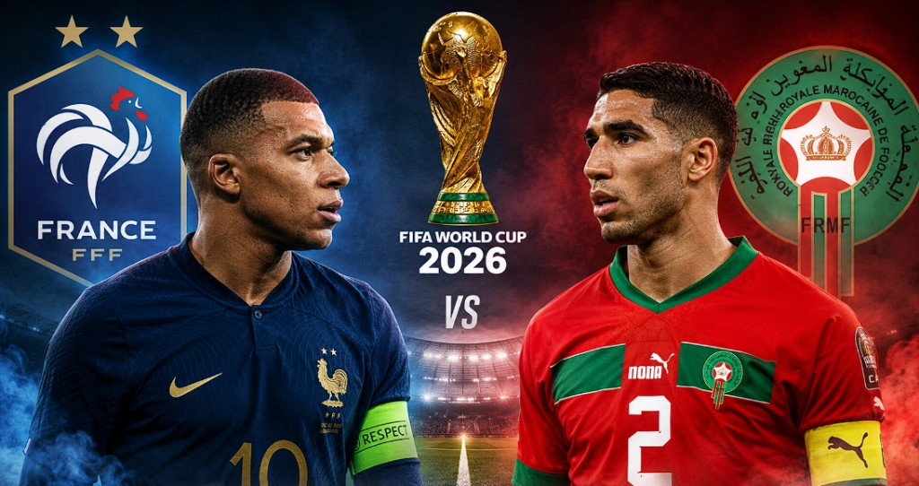 Optakt og forventede startopstillinger til VM-kvartfinalen mellem Frankrig - Marokko