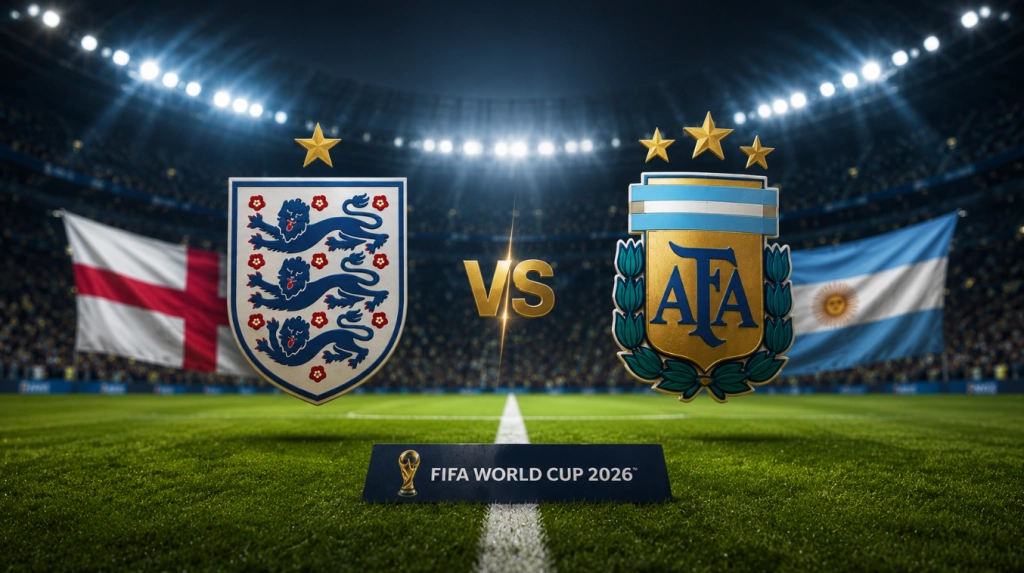 Optakt og forventede startopstillinger til VM-semifinalen England - Argentina
