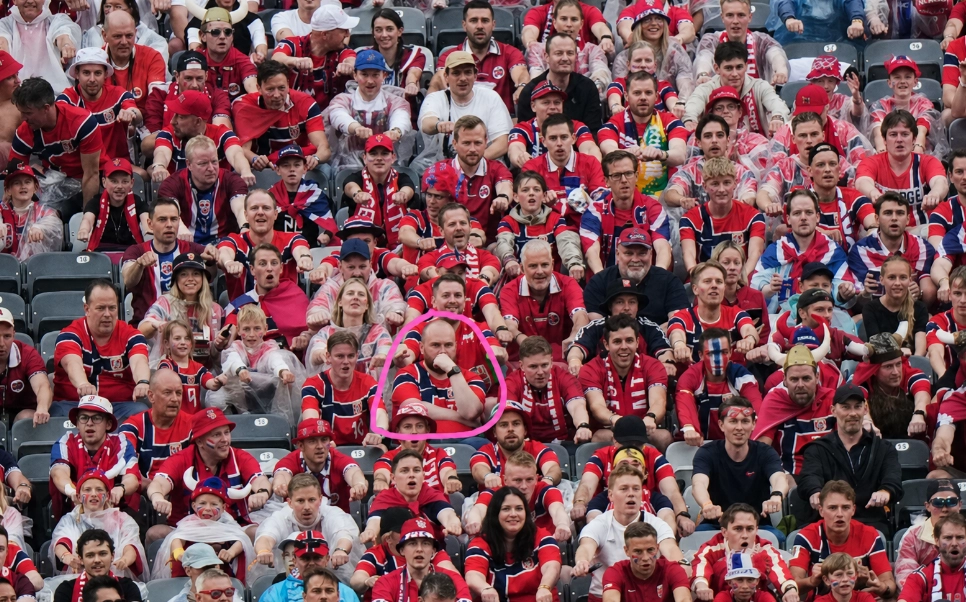 Norges eneste fan der nægter at ro: 