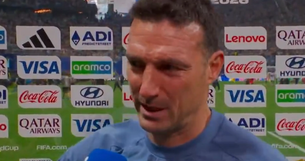 Scaloni brød sammen i tårer efter Argentinas mirakel-comeback: ‘Jeg kan ikke se op, undskyld’