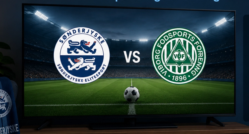 Her kan du se Sønderjyske - Viborg FF på tv og streaming